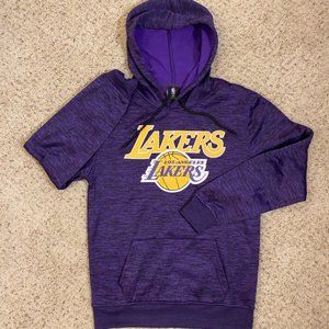 Lakers NBA Logo Purple Hoodie Small